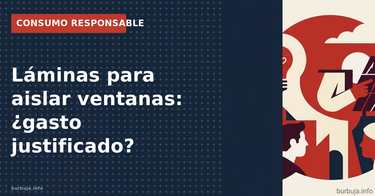 Láminas reflectantes reducen el calor solar pero apenas aíslan; análisis de coste, durabilidad y alternativas más efectivas.