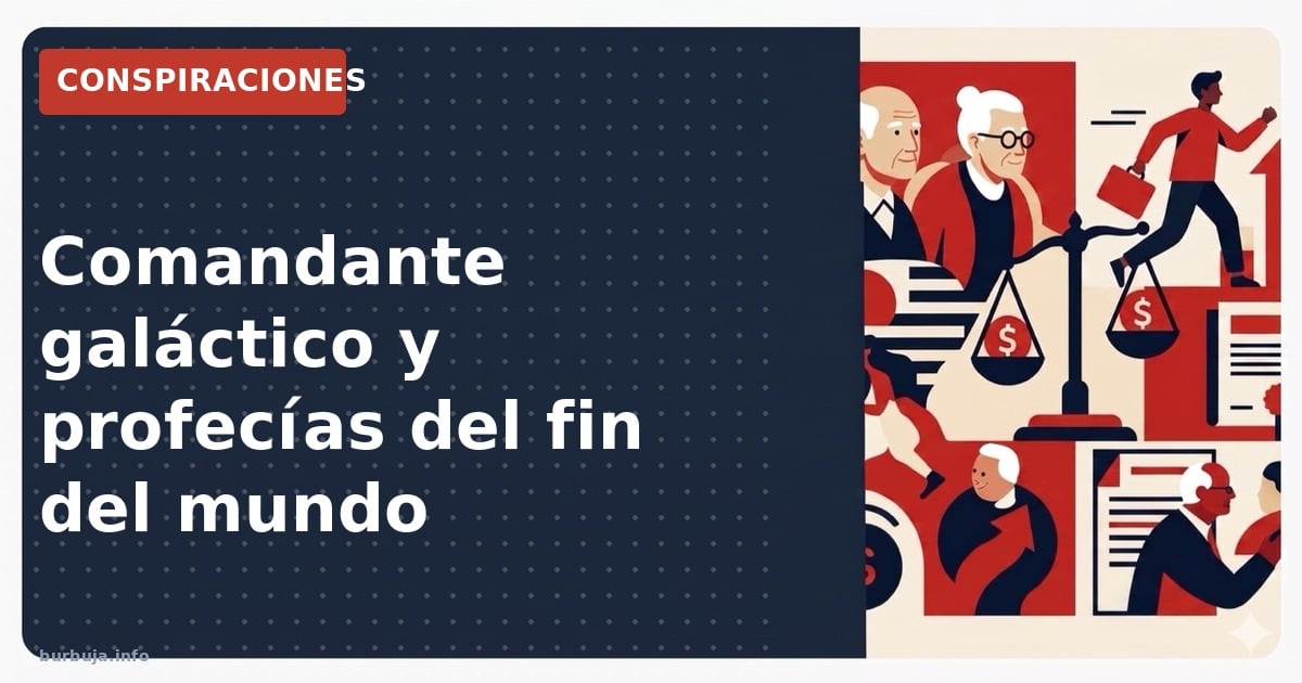 Análisis de la narrativa sobre el Comandante de la Flota Intergaláctica y las profecías del fin del mundo