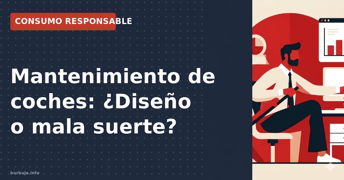 Análisis de costes de mantenimiento de coches: ¿Diseño complejo o mala suerte? Se comparan modelos, motores y costes reales.