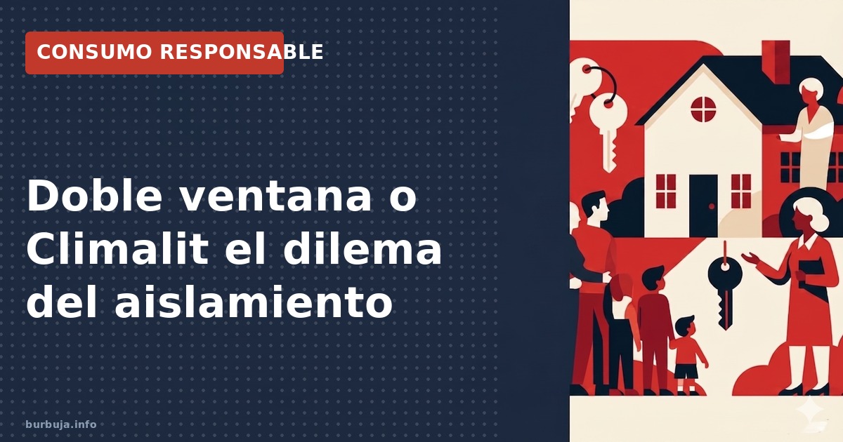 Doble ventana o Climalit: Análisis técnico sobre qué sistema de aislamiento es realmente efectivo para tu vivienda
