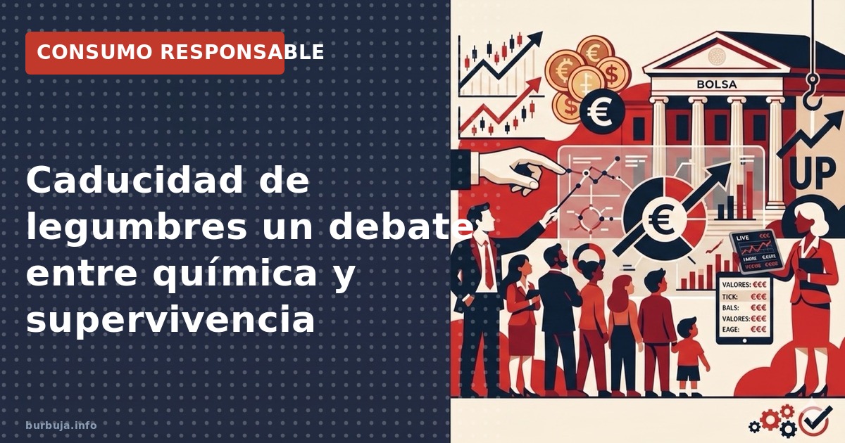 Legumbres caducadas: ¿Se pueden comer después de años? Analizamos la diferencia entre fecha de caducidad y conservación real.