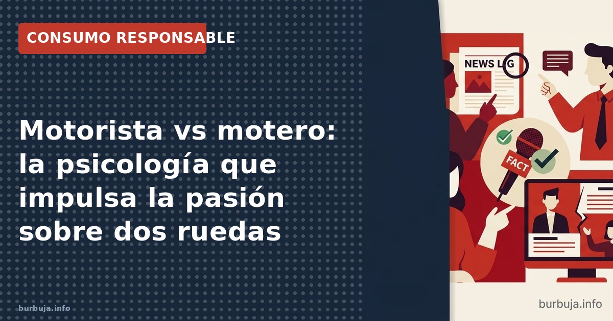 Motorista y motero: diferencias psicológicas, riesgos y la cultura que rodea a la moto, según un debate con más de 400 interv