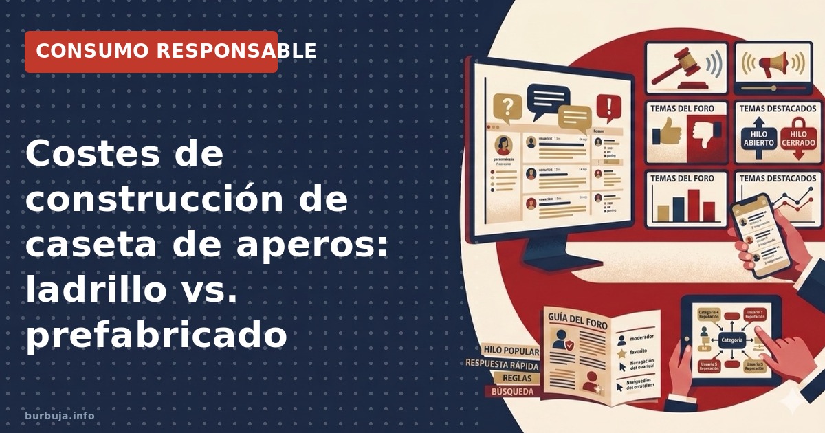 Calculamos costes de casetas de aperos: comparativa entre ladrillo, hormigón y prefabricado. Evita multas y errores.