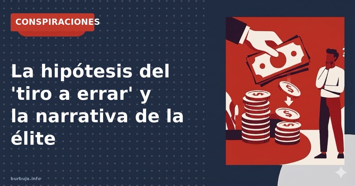 Análisis de la hipótesis del 'tiro a errar' y cómo la narrativa de poder gestiona la información global