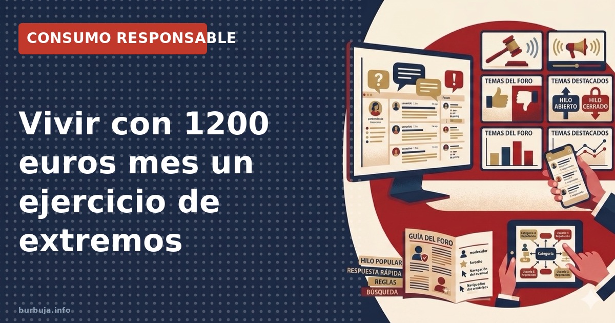 Análisis de viabilidad económica: ¿Se puede vivir con 1200 euros al mes? Se comparan costes de alquiler, alimentación y gasto