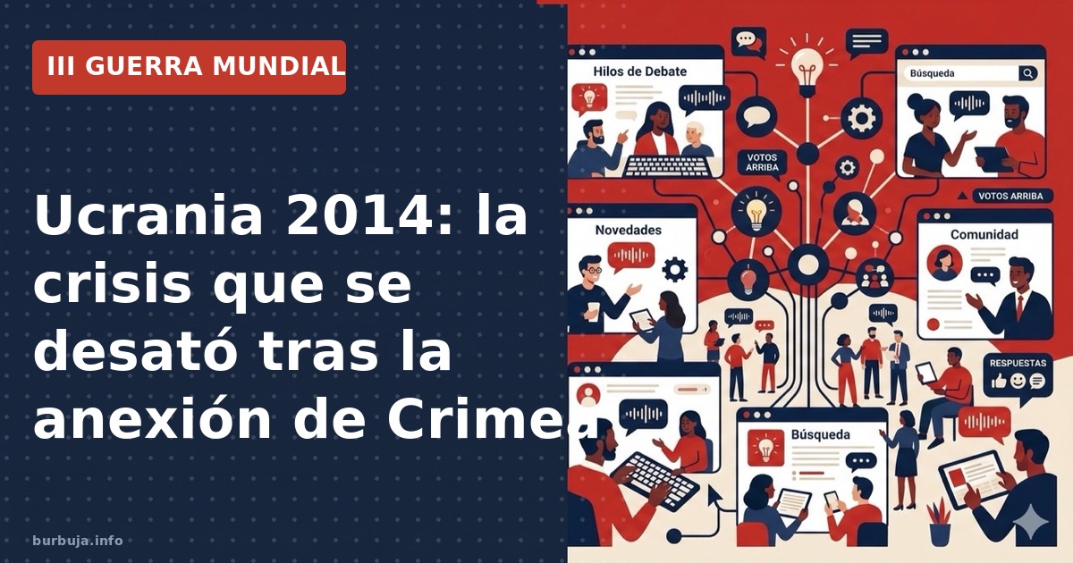 Crónica de la crisis ucraniana 2014: anexión de Crimea, muerte de Muzychko, separatistas en Donetsk y Luhansk, y las negociac