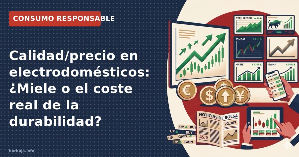 Análisis de calidad/precio en electrodomésticos: ¿Miele es la inversión definitiva o la eficiencia energética dicta la renova