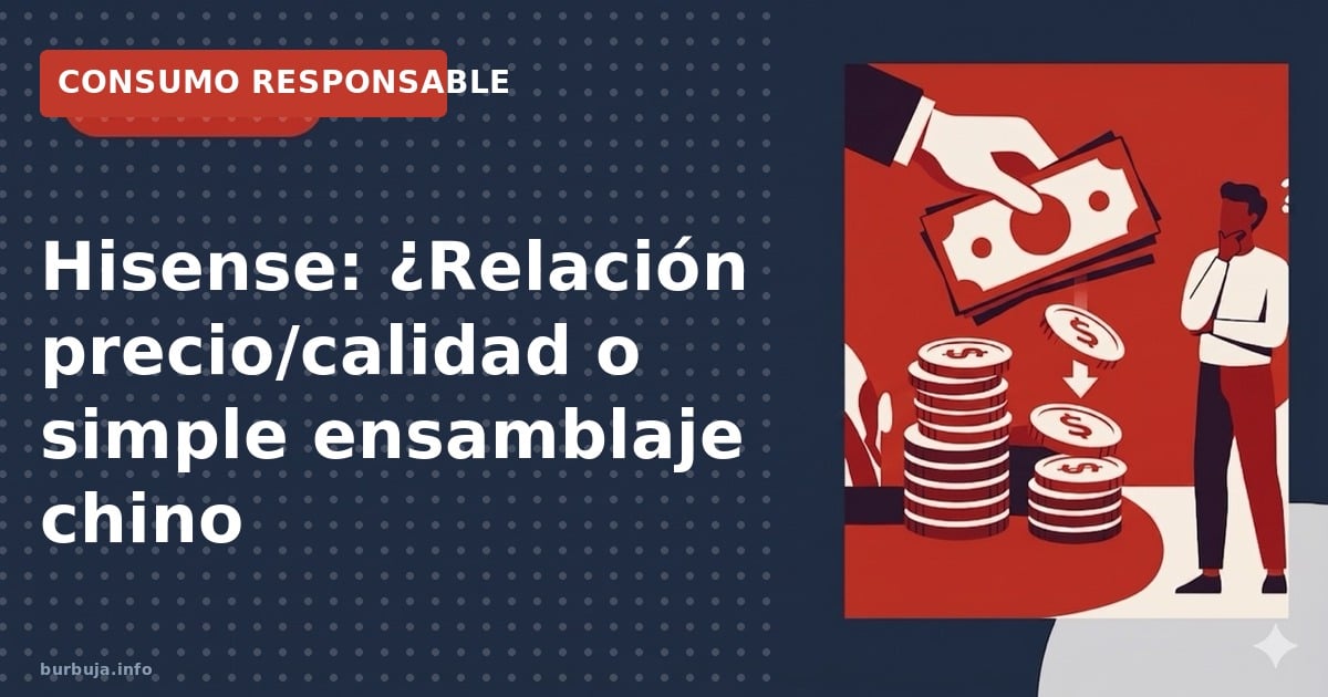 Análisis de Hisense: ¿Son sus televisores una ganga o un riesgo de calidad? Desglosamos las opiniones sobre su relación preci
