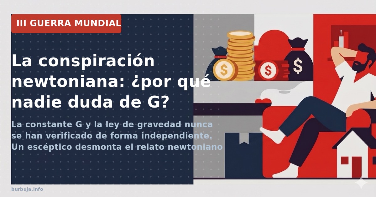 ¿Por qué la gravedad sigue la ley del inverso del cuadrado? Una vieja polémica que cuestiona la constante G y la falta de ver