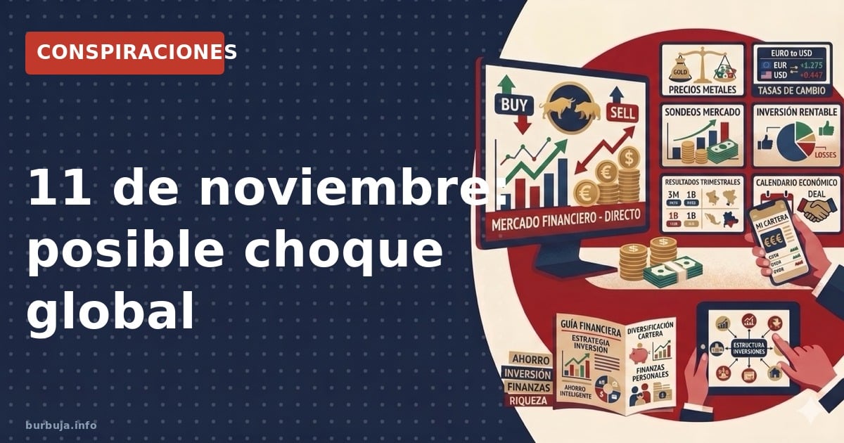 El 11 de noviembre se presenta como la fecha clave en la que la astrología preve un posible choque global, con referencias a 