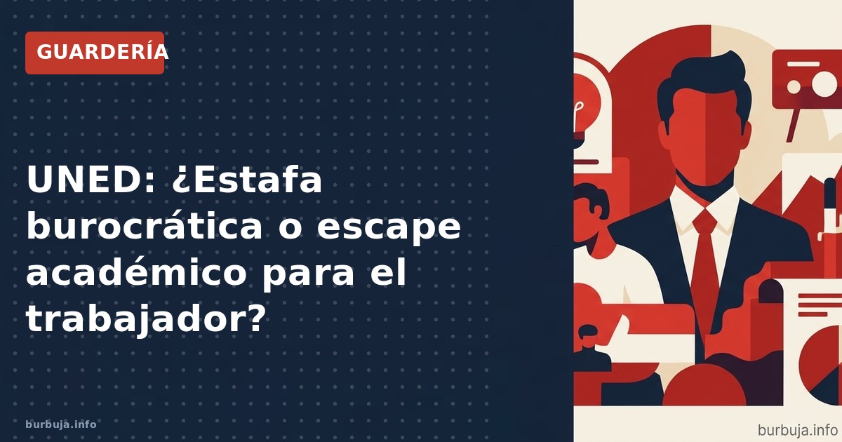 Análisis de la UNED: ¿Es una vía accesible para estudiar o un laberinto burocrático y costoso?