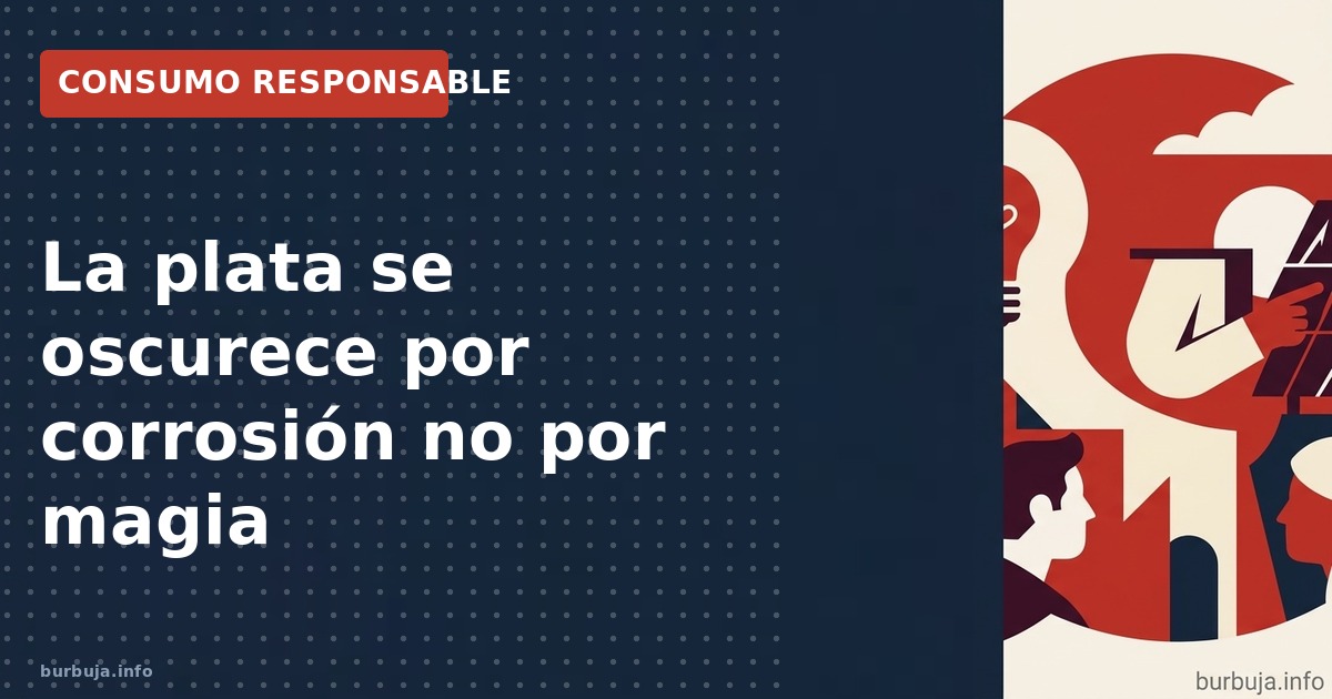 Descubre por qué la plata se pone zaina: la química real detrás de la pátina negra y los factores ambientales que la causan