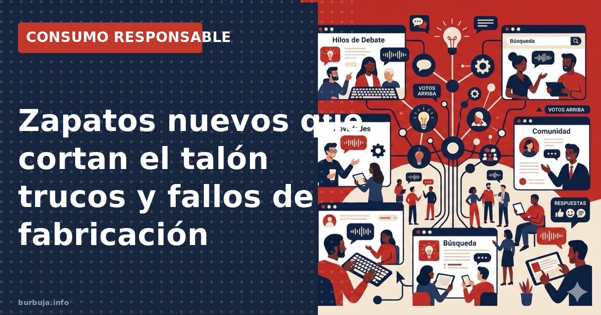 Zapatos nuevos que causan heridas en el talón: análisis de fallos de fabricación y soluciones prácticas