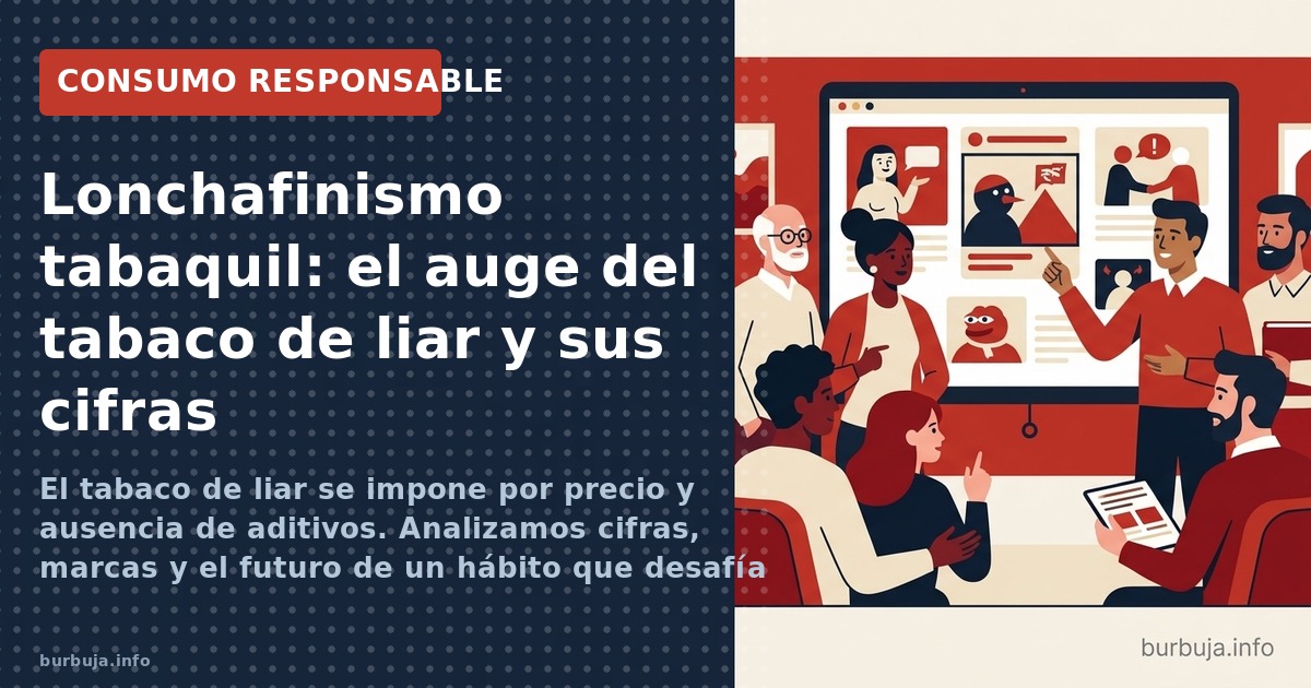 El tabaco de liar ahorra hasta un 40% frente a los cigarrillos, pero las subidas de impuestos amenazan el lonchafinismo. Marc