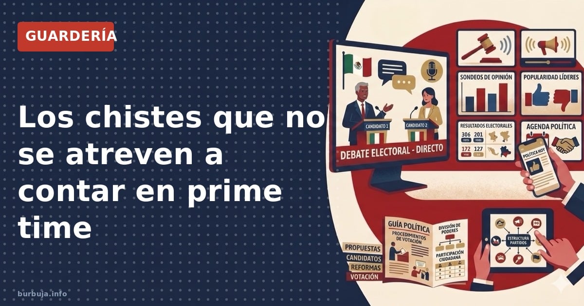 Ilustración de un grupo de personas riendo con un globo de diálogo