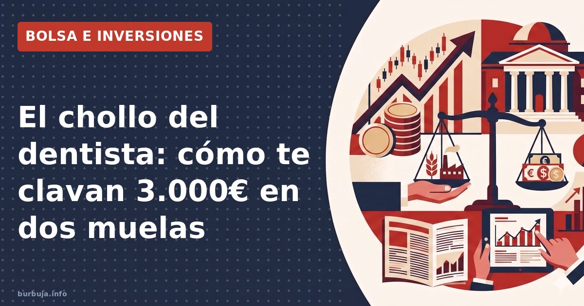 2600 € por dos muelas: la ruina del dentista