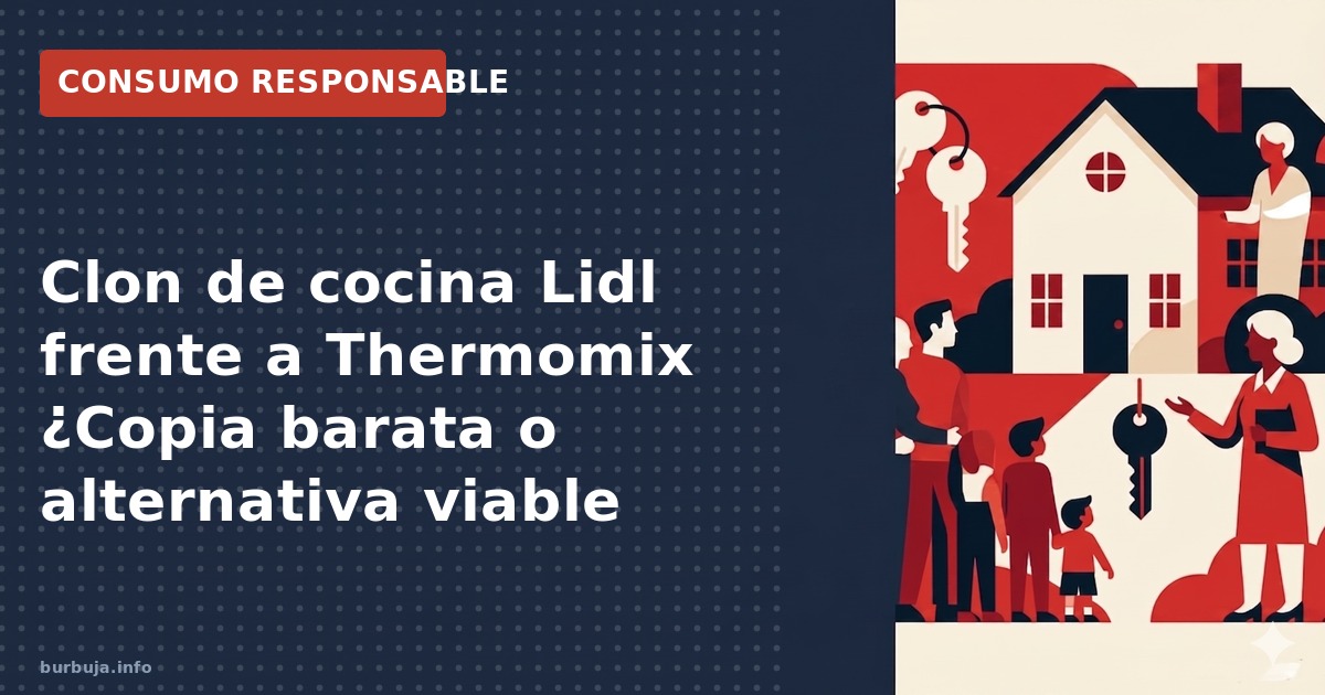 Robot de cocina Lidl vs Thermomix: ¿Es una copia barata o una alternativa viable en cocina? Analizamos la calidad y el precio