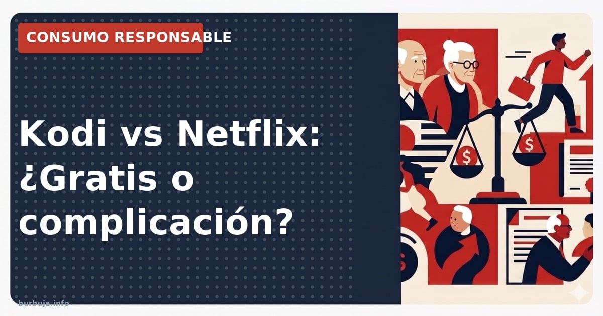 Kodi vs Netflix: ¿Gratis o complicación?