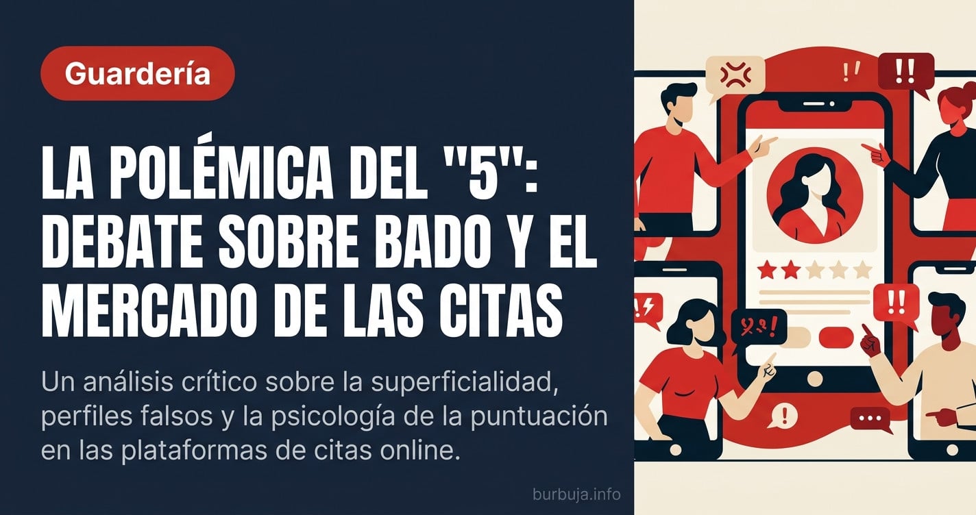 Un 5 en Badoo desató insultos y un análisis demoledor de la plataforma. Superficialidad, perfiles falsos y la psicología de l