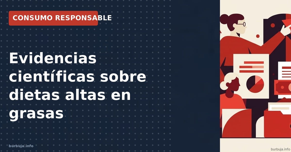 Análisis de evidencias sobre dietas LCHF: ¿Son las grasas el secreto de la longevidad o un mito nutricional?
