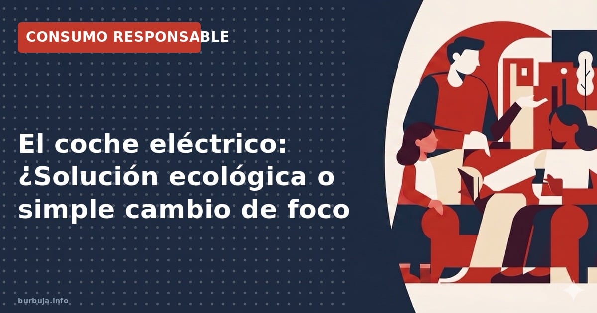 Análisis de la viabilidad real del coche eléctrico. ¿Es una solución ecológica o solo un cambio de enfoque ambiental?