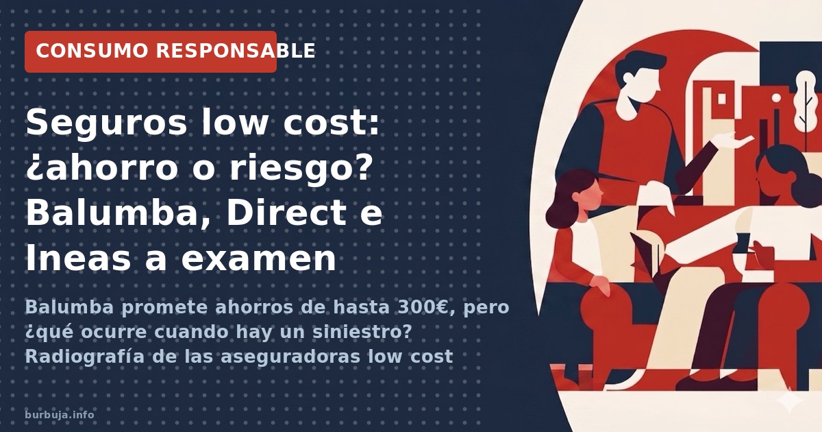 ¿Buscas un seguro de coche más barato que Mutua Madrileña? Balumba, Direct Seguros e Ineas ofrecen precios desde 280 euros, p