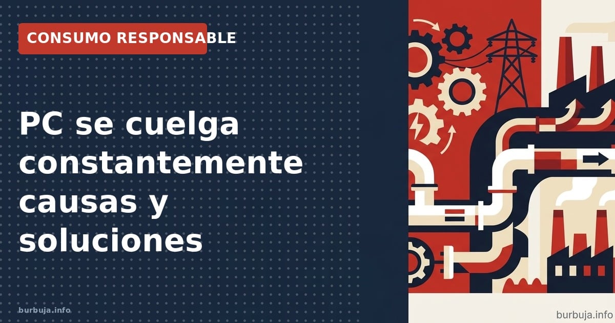 PC se cuelga constantemente por problemas de calor o software en equipos antiguos. Analizamos las causas técnicas y las soluc