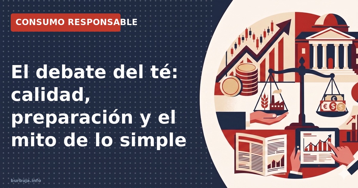 Descubre cómo la temperatura y el tiempo de infusión definen la calidad de tu té, evitando amargores y aditivos ocultos