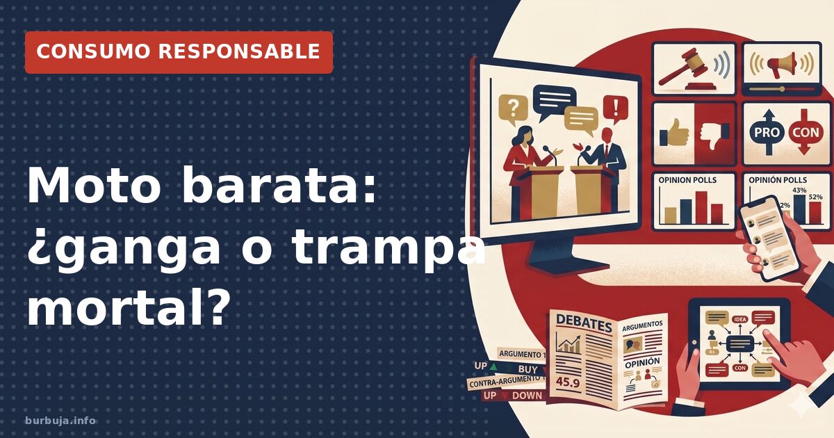 Moto barata: ¿ganga o trampa mortal?