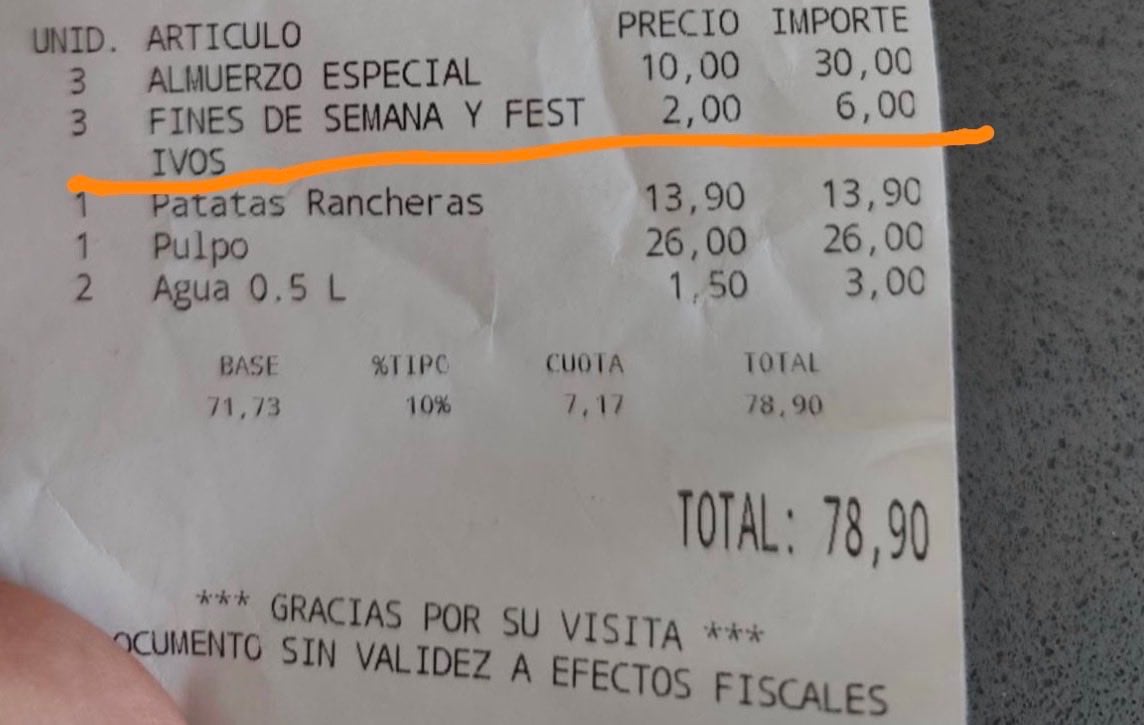 El ticket de 78 euros que enciende a Valencia