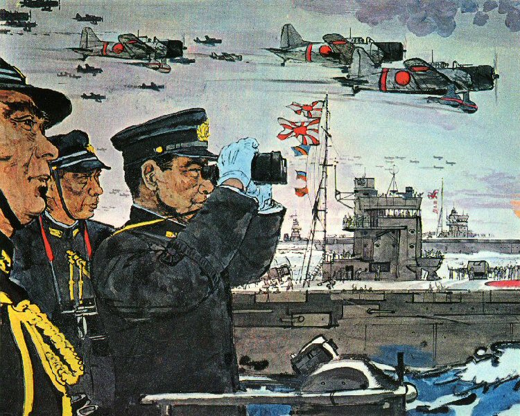 art-Jap_officers_watch_newly_launched_planes.jpg