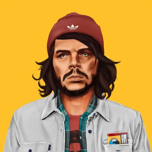 Si ya te gustaba el che Guevara, míralo con su estilismo hipster…. | Cuánto  Hipster